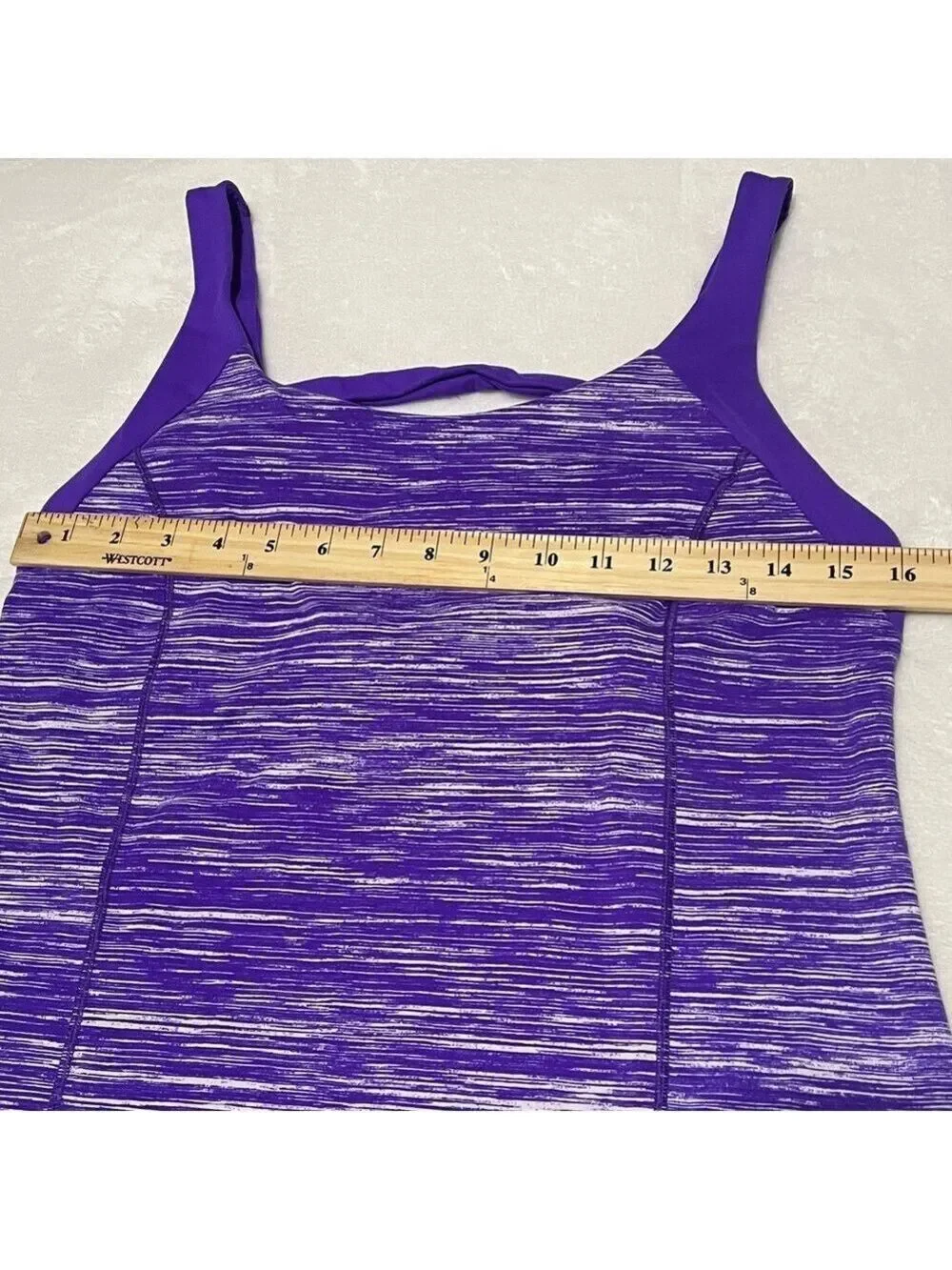 Victoria's Secret Sport (VSX) Purple Athletic Workout Top Sz Large